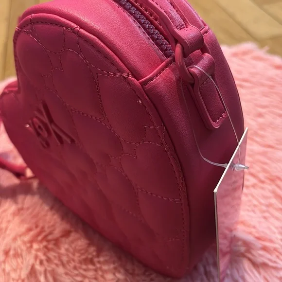 Betsey Johnson Quilted Heart Crossbody - Picture 6 of 10